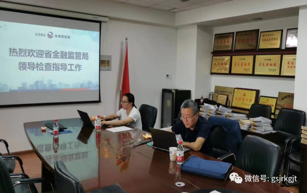 省金融监管局对甘肃再担保进行现场检查指导工作
